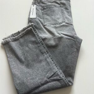 JUICY COUTURE Venice Faded Wash Whiskered Jeans Size 18Wx 28" GREY MARBLE WASH